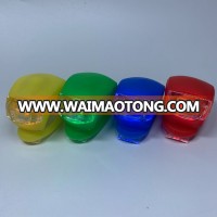 Wholesale supplier colorful customized LOGO bicycle outdoor silicone LED bike light